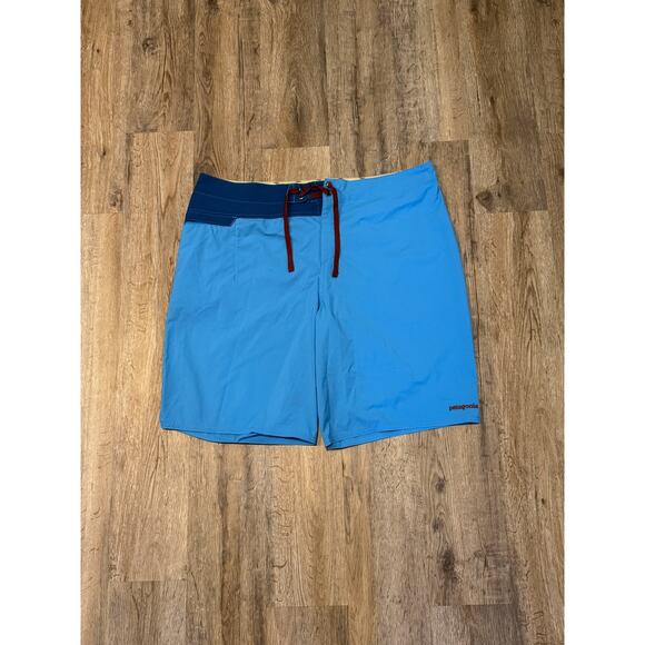 Patagonia Men's Stretch Hydro Planing Boardshorts Size 38 - Picture 1 of 11